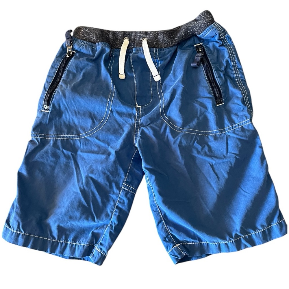 Mini Boden Blue Cargo Shorts 9Y